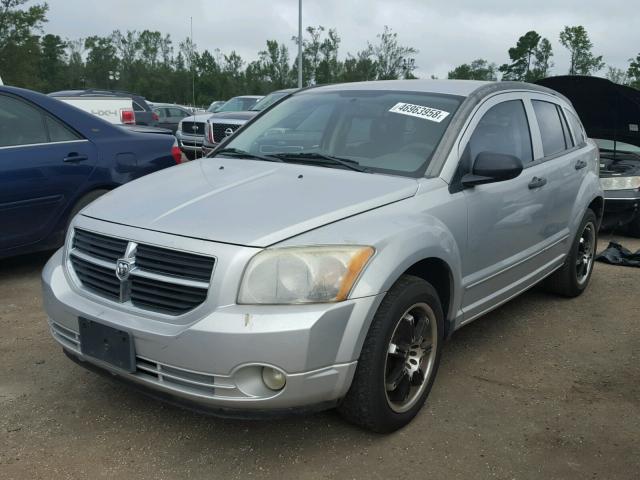 1B3HB48B77D572018 - 2007 DODGE CALIBER SX SILVER photo 2