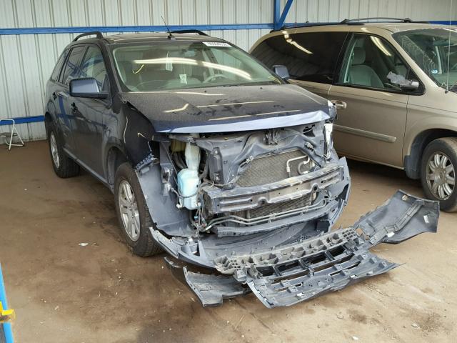 2FMDK48C28BA51796 - 2008 FORD EDGE SEL BLUE photo 1