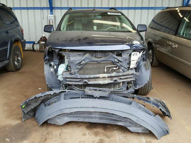 2FMDK48C28BA51796 - 2008 FORD EDGE SEL BLUE photo 9