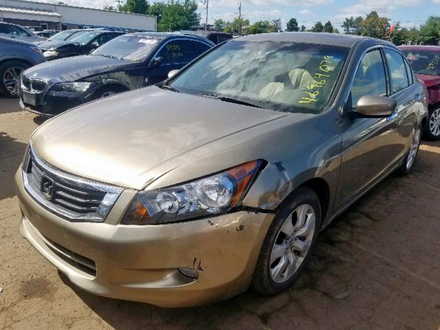 1HGCP3F85AA004520 - 2010 HONDA ACCORD EXL GRAY photo 2