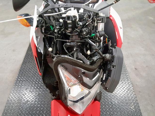 MLHPC4516F5200095 - 2015 HONDA CB500 F RED photo 9