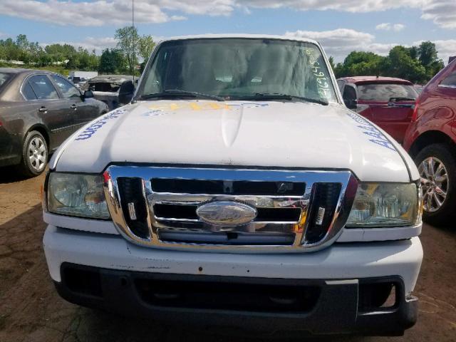 1FTZR15E49PA42974 - 2009 FORD RANGER SUP WHITE photo 9