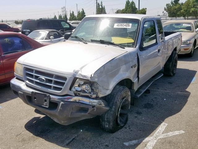 1FTYR14E81TA57938 - 2001 FORD RANGER SUP SILVER photo 2