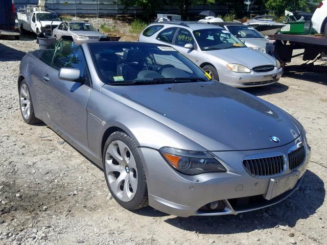 WBAEK73414B322371 - 2004 BMW 645 CI AUT GRAY photo 1