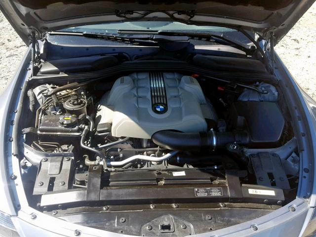 WBAEK73414B322371 - 2004 BMW 645 CI AUT GRAY photo 7