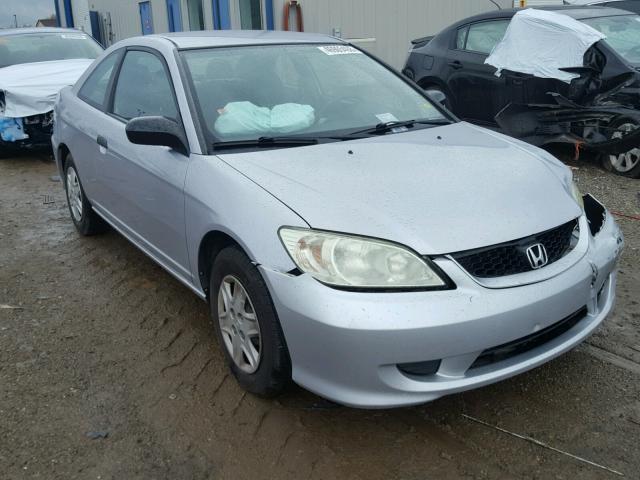 1HGEM22104L065805 - 2004 HONDA CIVIC DX V SILVER photo 1