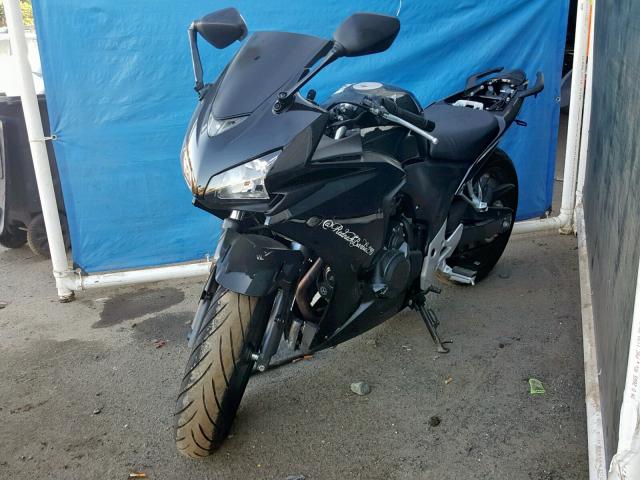 MLHPC4460E5101607 - 2014 HONDA CBR500 R BLACK photo 2