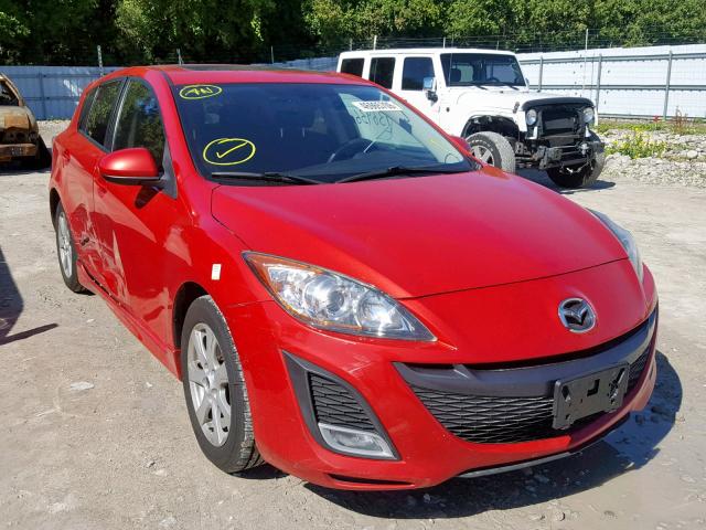 JM1BL1L54B1444847 - 2011 MAZDA 3 S RED photo 1