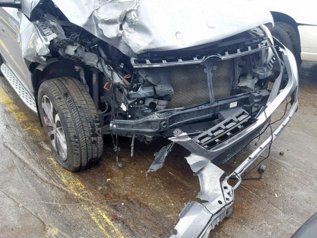 4JGDA5HB8DA190126 - 2013 MERCEDES-BENZ ML 350 4MA SILVER photo 9