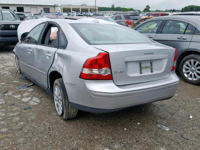 YV1MS382552090206 - 2005 VOLVO S40 2.4I SILVER photo 3