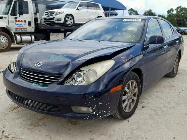 JTHBF30G625021123 - 2002 LEXUS ES 300 BLUE photo 2