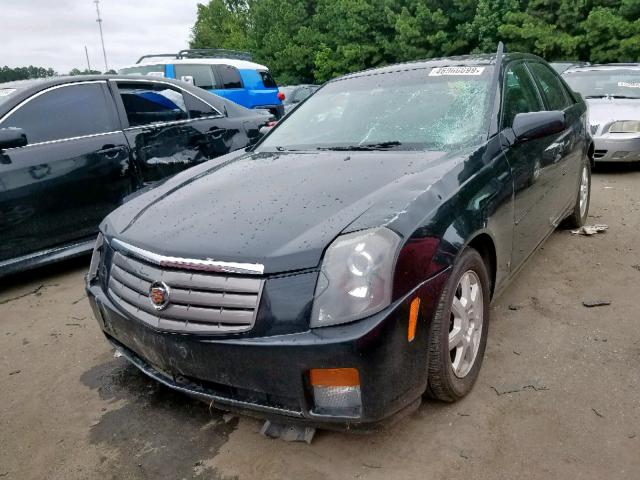 1G6DP577X60132613 - 2006 CADILLAC CTS HI FEA BLACK photo 2