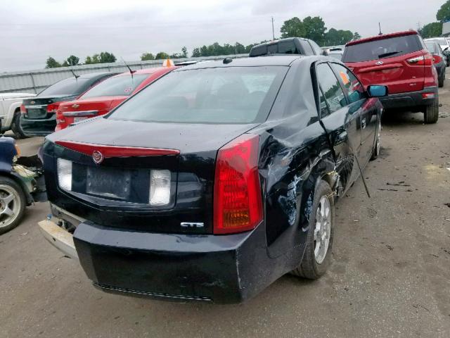 1G6DP577X60132613 - 2006 CADILLAC CTS HI FEA BLACK photo 4