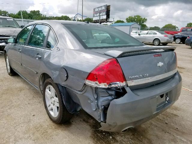 2G1WU581069182640 - 2006 CHEVROLET IMPALA LTZ SILVER photo 3