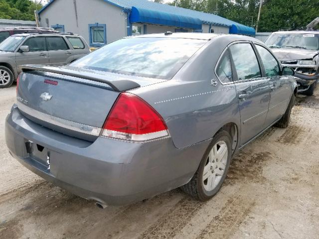 2G1WU581069182640 - 2006 CHEVROLET IMPALA LTZ SILVER photo 4