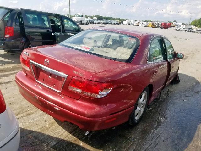 JM1TA221421740224 - 2002 MAZDA MILLENIA RED photo 4