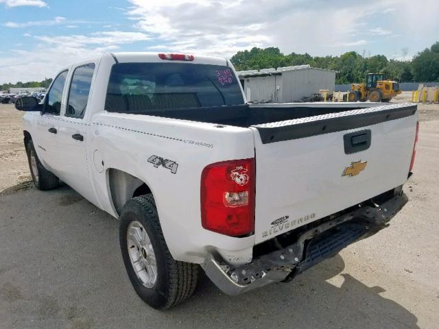 2GCEK13C771533053 - 2007 CHEVROLET SILVERADO WHITE photo 3