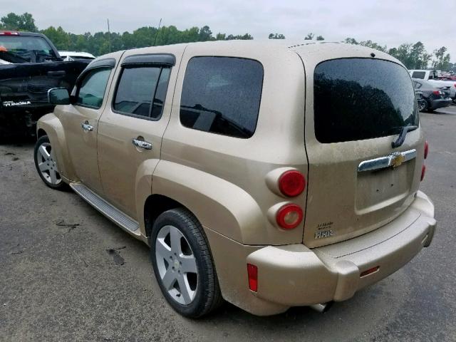 3GNDA33P68S526816 - 2008 CHEVROLET HHR LT GOLD photo 3