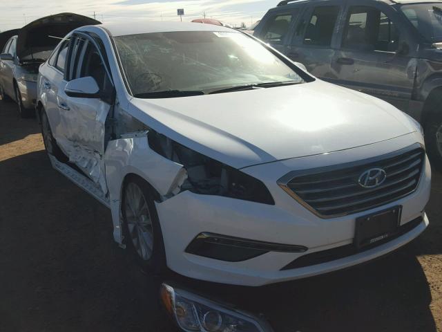 5NPE34AF7FH022029 - 2015 HYUNDAI SONATA SPO WHITE photo 1