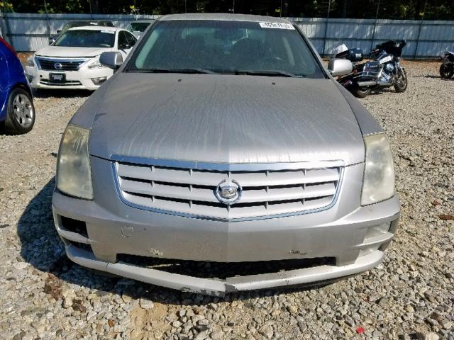 1G6DW677650183906 - 2005 CADILLAC STS SILVER photo 9