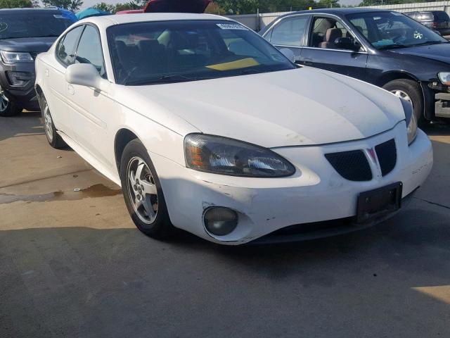 2G2WP522441113434 - 2004 PONTIAC GRAND PRIX WHITE photo 1