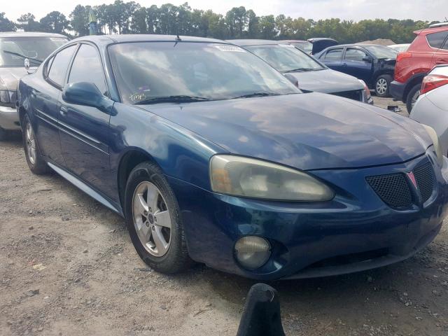 2G2WP522051277233 - 2005 PONTIAC GRAND PRIX BLUE photo 1