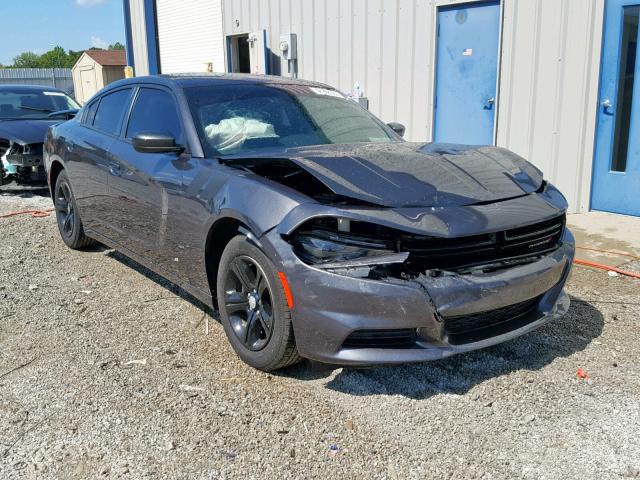 2C3CDXBG6JH206462 - 2018 DODGE CHARGER SX GRAY photo 1