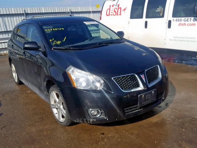 5Y2SM670X9Z466274 - 2009 PONTIAC VIBE BLACK photo 1