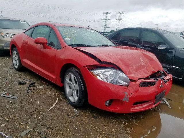 4A3AK24FX7E067546 - 2007 MITSUBISHI ECLIPSE GS RED photo 1