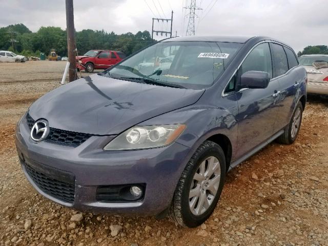 JM3ER293370131008 - 2007 MAZDA CX-7 GRAY photo 2