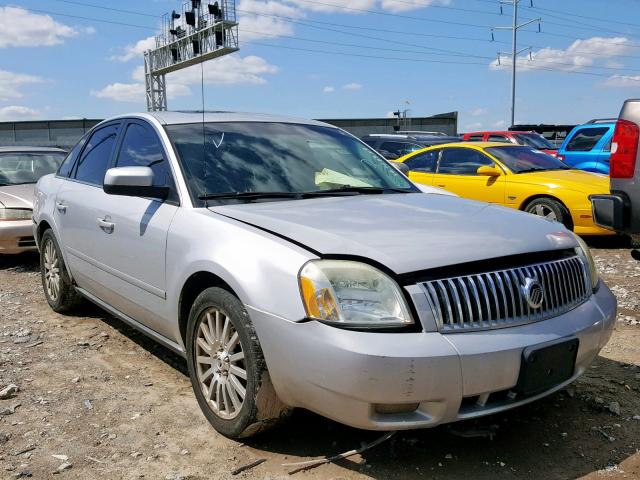 1MEFM42155G614079 - 2005 MERCURY MONTEGO PR SILVER photo 1