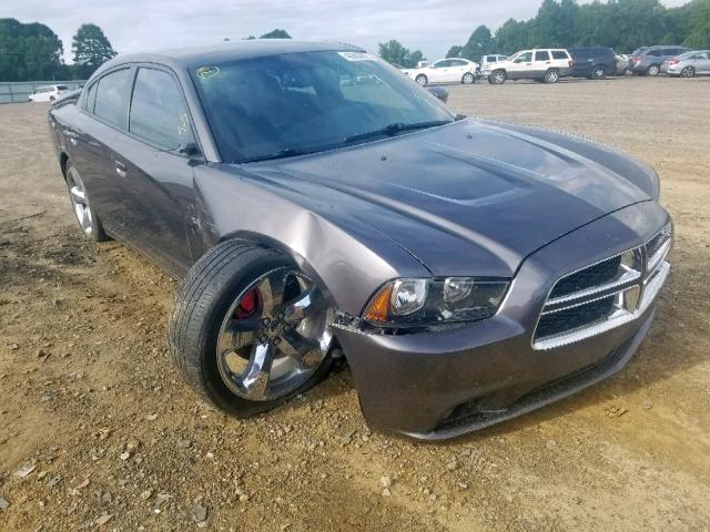 2C3CDXHG5EH363350 - 2014 DODGE CHARGER SX CHARCOAL photo 1