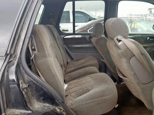 1GKDT13S322110189 - 2002 GMC ENVOY BLACK photo 6