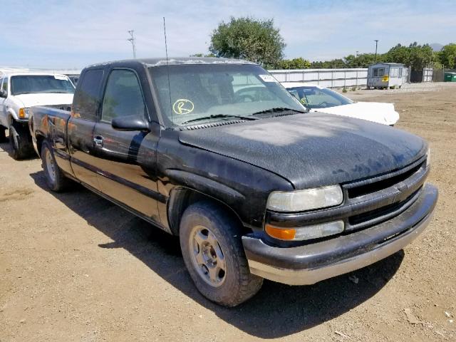 2GCEC19V921139651 - 2002 CHEVROLET SILVERADO BLACK photo 1