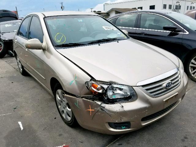 KNAFE121175403602 - 2007 KIA SPECTRA EX GOLD photo 1