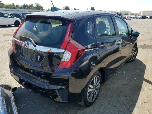 JHMGK5H76GX029526 - 2016 HONDA FIT EX BLACK photo 4