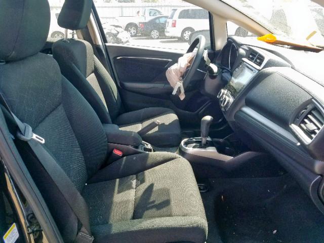 JHMGK5H76GX029526 - 2016 HONDA FIT EX BLACK photo 5