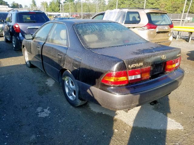 JT8BF28G8W5046478 - 1998 LEXUS ES 300 BLACK photo 3