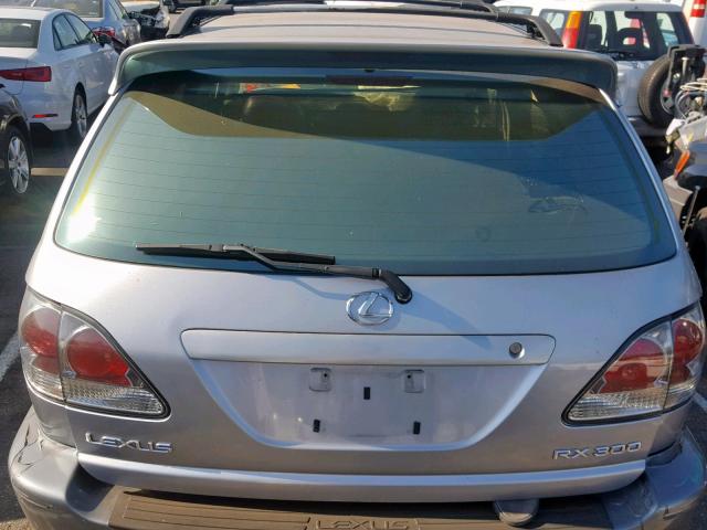 JTJGF10U810100514 - 2001 LEXUS RX 300 GRAY photo 10