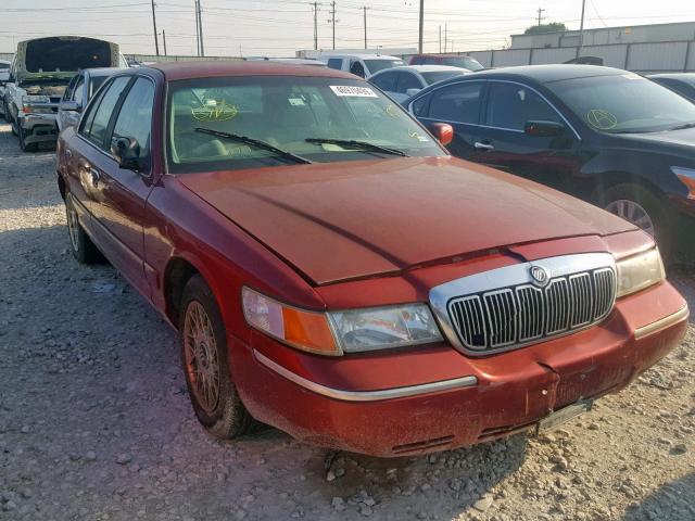 2MEFM74WXXX640197 - 1999 MERCURY GRAND MARQ RED photo 1