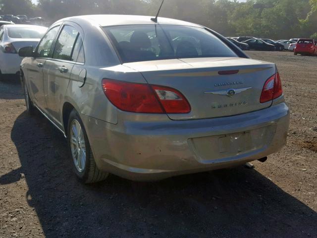 1C3LC56B19N562732 - 2009 CHRYSLER SEBRING TO TAN photo 3