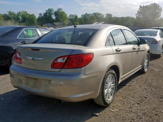 1C3LC56B19N562732 - 2009 CHRYSLER SEBRING TO TAN photo 4