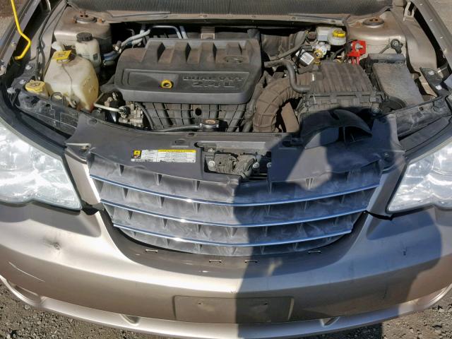 1C3LC56B19N562732 - 2009 CHRYSLER SEBRING TO TAN photo 7