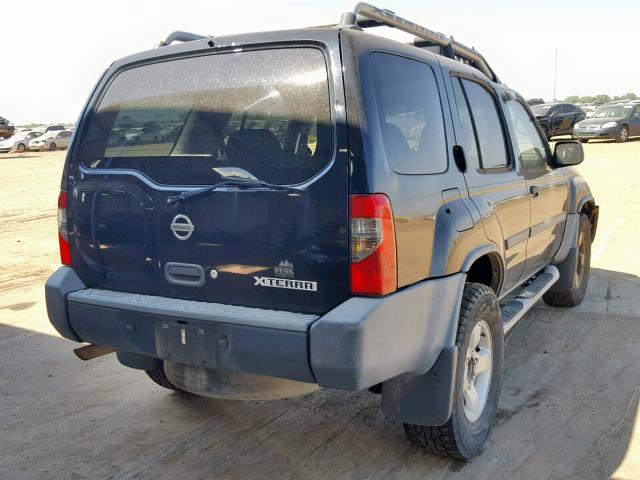 5N1ED28Y14C676411 - 2004 NISSAN XTERRA XE BLACK photo 4