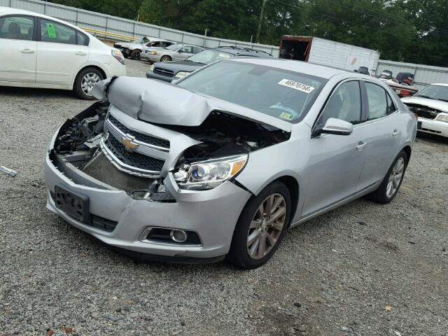 1G11E5SA3DF319204 - 2013 CHEVROLET MALIBU 2LT SILVER photo 2