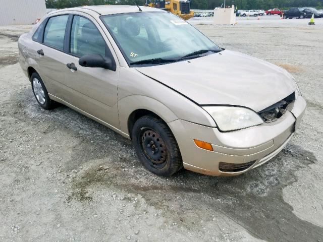 1FAFP34N47W264543 - 2007 FORD FOCUS ZX4 GOLD photo 1