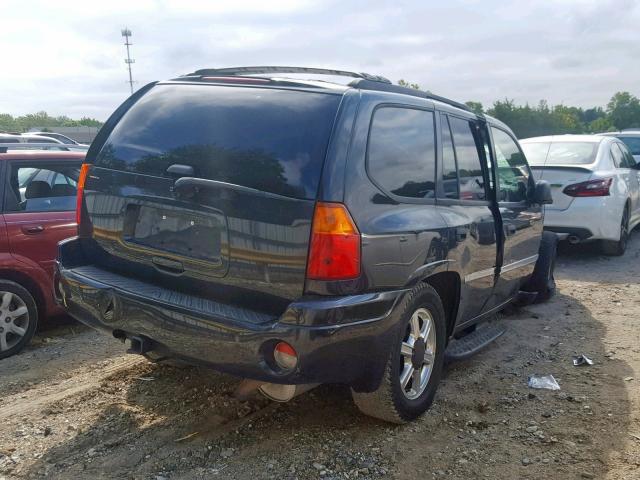 1GKDT13S482248610 - 2008 GMC ENVOY BLACK photo 4