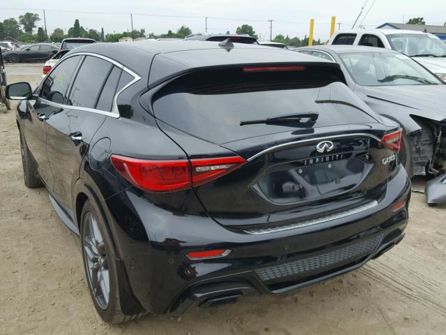 SJKCH5CP9HA026305 - 2017 INFINITI QX30 BASE BLACK photo 3