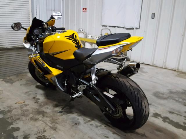 JS1GT77A172103899 - 2007 SUZUKI GSX-R1000 YELLOW photo 3