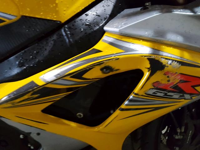 JS1GT77A172103899 - 2007 SUZUKI GSX-R1000 YELLOW photo 9